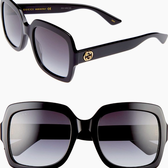 Gucci 54mm square sunglasses